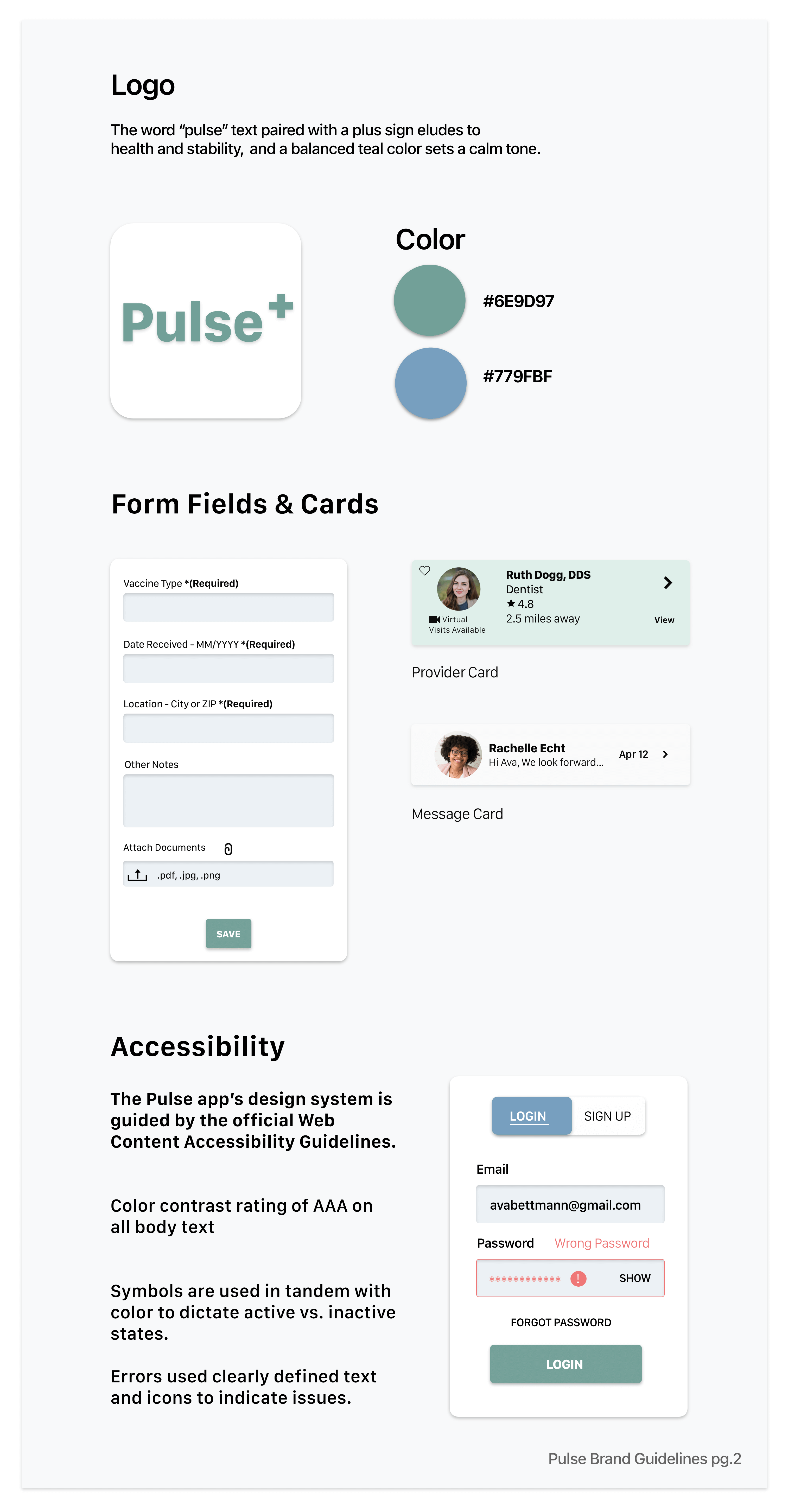 page from branding guide